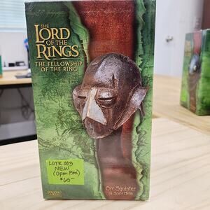Sideshow WETA Lord of the Rings ORC Squinter HELM LOTR FOTR 1:4 Scale **NEW**